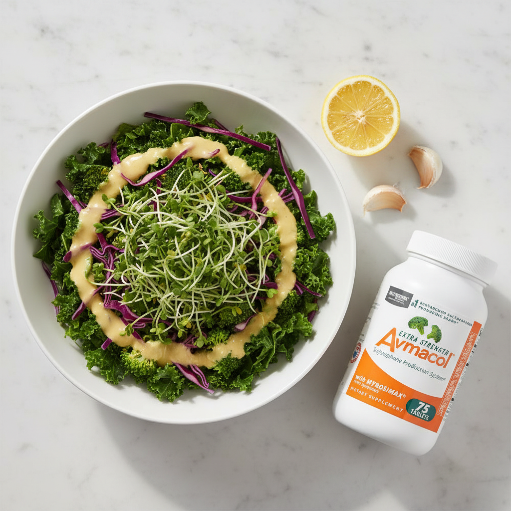 Sulforaphane Detox Salad Dressing with Nutramax Avmacol
