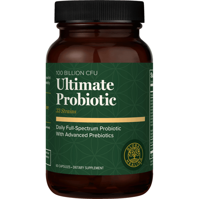 Global Healing Ultimate Probiotic Blend Supplement (Floratrex) 60 Capsules