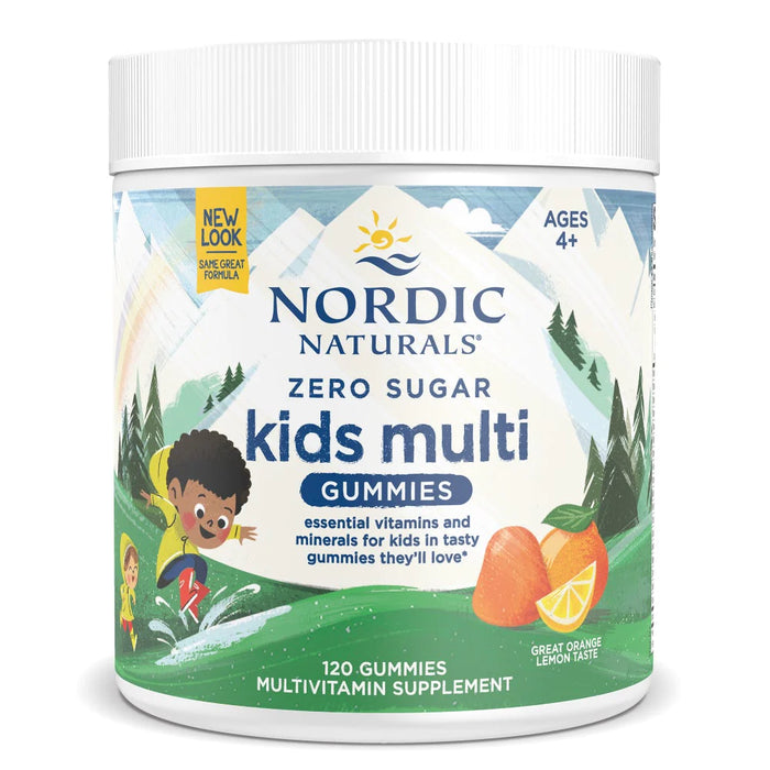 Nordic Naturals Zero Sugar Kids Multi 120 Gummies