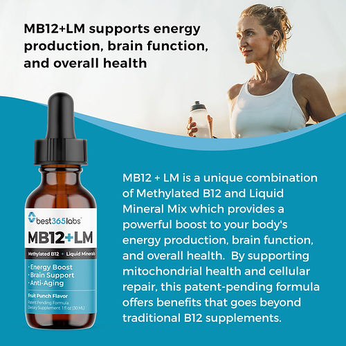 Best 365 Labs MB12-LM - 1 fl oz