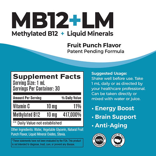 Best 365 Labs MB12-LM - 1 fl oz