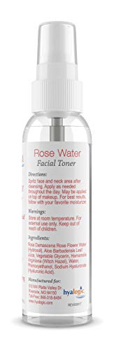 Hyalogic Rose Water Toner 4 fl oz