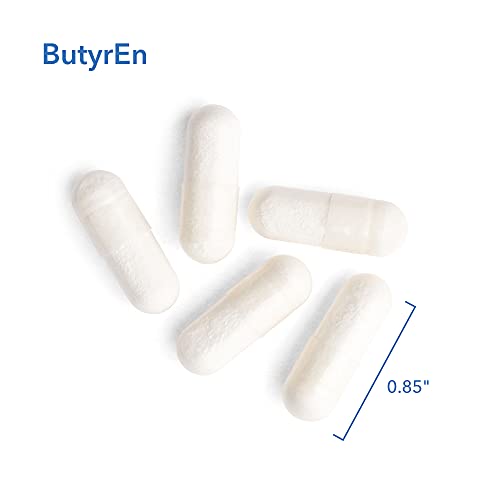 Allergy Research Group - ButyrEn - Butyric Acid - Colon Lining Nutrition - 100 Delayed Release Capsules