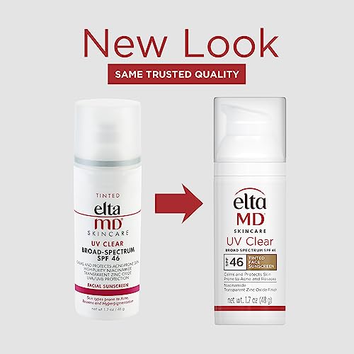 EltaMD UV Clear Tinted Face Sunscreen SPF 46 1.7 oz Pump