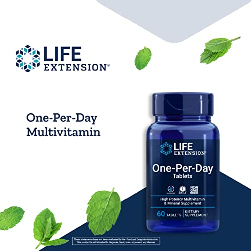 Life Extension One-Per-Day Multivitamin 60 Tablets