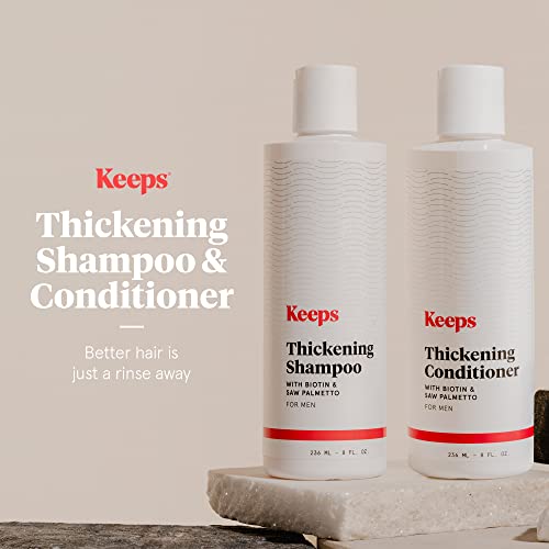 Keeps Hair Thickening Shampoo 8 Oz & Conditioner 8 Oz