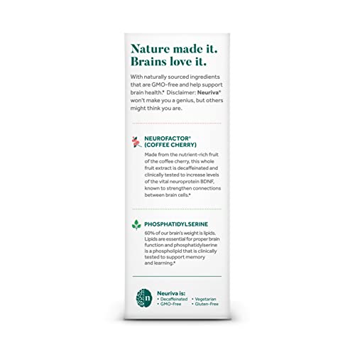 NEURIVA Original Brain Supplement 28ct Capsules