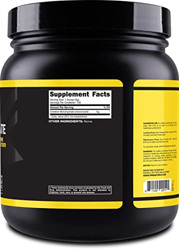 Primaforce Micronized Creatine Monohydrate Powder 500 Grams