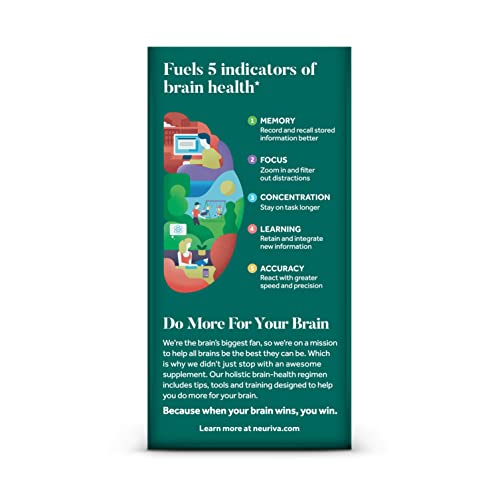 NEURIVA Original Brain Supplement 28ct Capsules