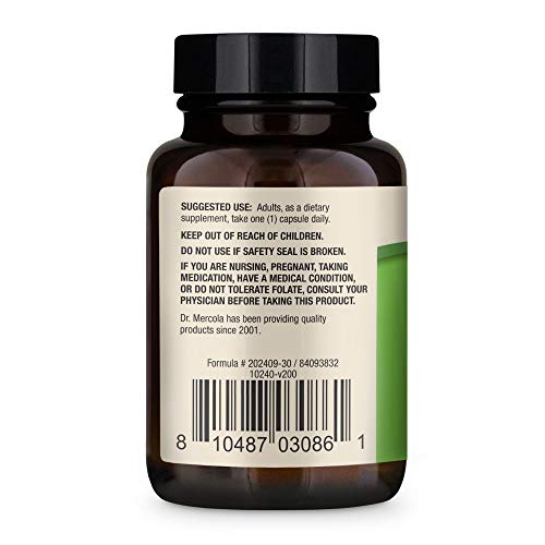 Dr. Mercola Methyl Folate 5 mg 30 Capsules