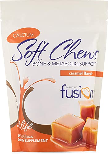 Bariatric Fusion Calcium Citrate & Energy Caramel Soft Chew 60 Count