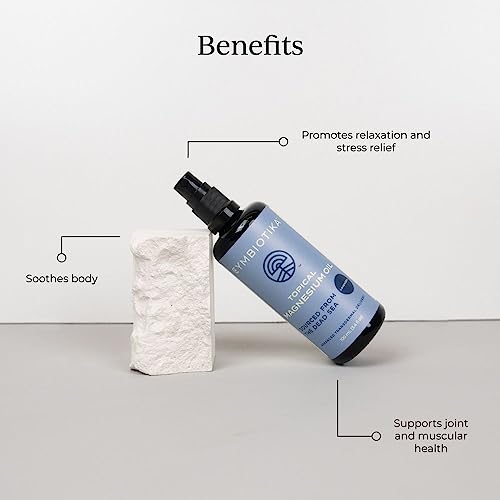 CYMBIOTIKA Topical Magnesium Oil Spray for Body