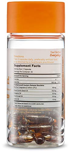 Zahler CandAid Candida Support 60 Timed Release Capsules