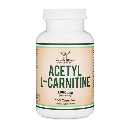 Double Wood Acetyl L-Carnitine 1,000mg Per Serving 150 Capsules