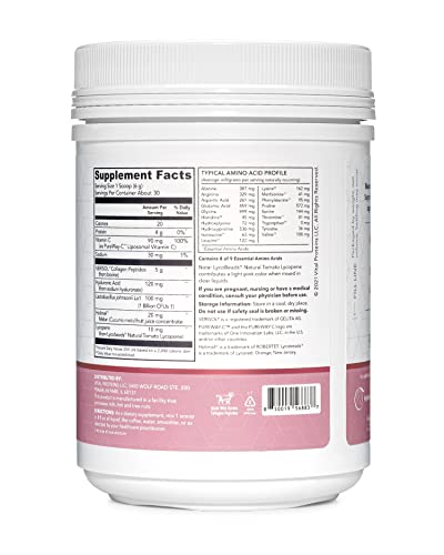 Vital Proteins Professional Bioactive Collagen Skin Hydration 6.5oz