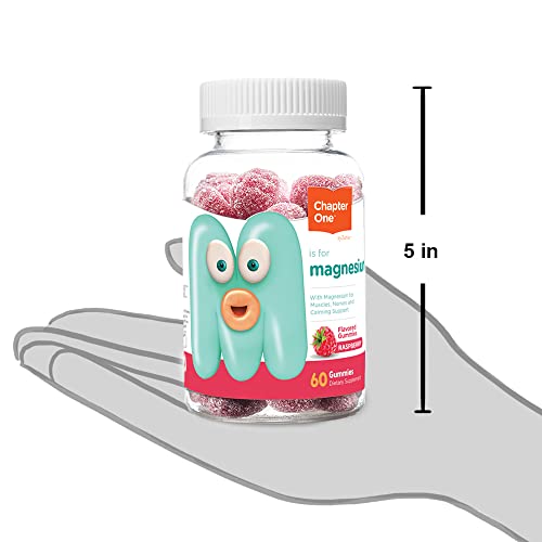 Chapter One Magnesium Gummies Raspberry Flavor 60 Gummies