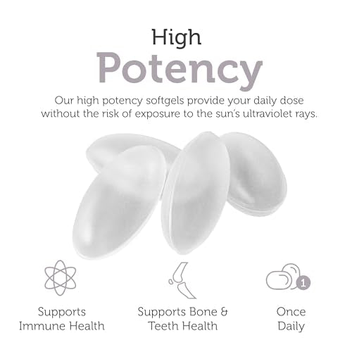 Zahler Advanced Vitamin D3 10,000 IU 120 Softgels Kosher Easy Swallow