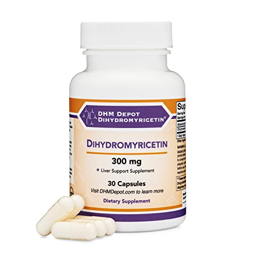 Dihydromyricetin (DHM) Liver Support Supplement 300mg, 30 Capsules