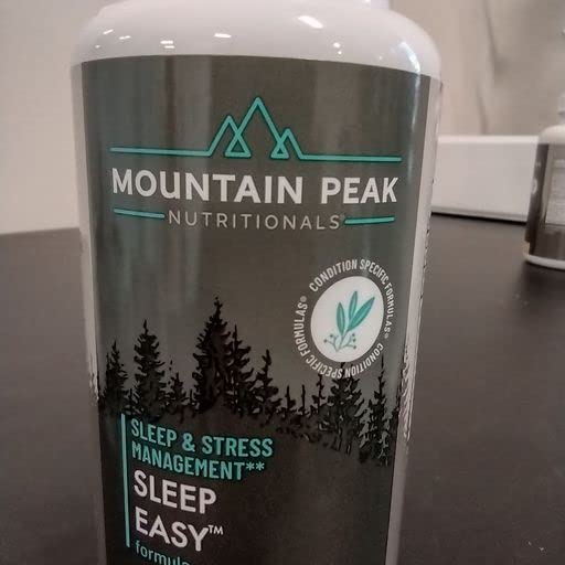 Mountain Peak Nutritionals Sleep Easy - Sleep Support Supplement 60 Capsules