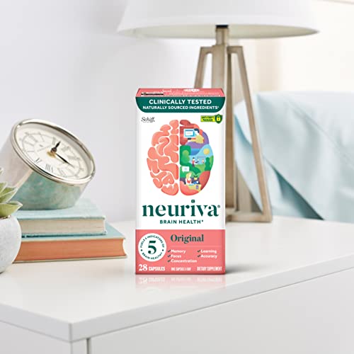 NEURIVA Original Brain Supplement 28ct Capsules