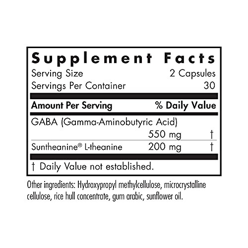 Allergy Research Group - 200 mg of Zen - 60 Vegetarian Capsules