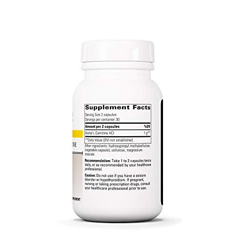 Integrative Therapeutics Acetyl L-Carnitine 60 Capsules