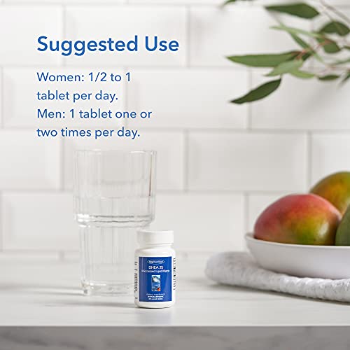 Allergy Research Group - DHEA 25 mg -60 Scored Tablets