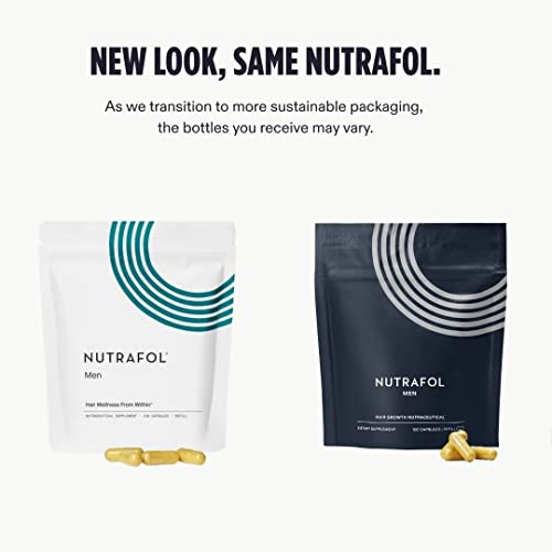 Nutrafol Men's Hair Growth Supplement  2 Refill Pouches