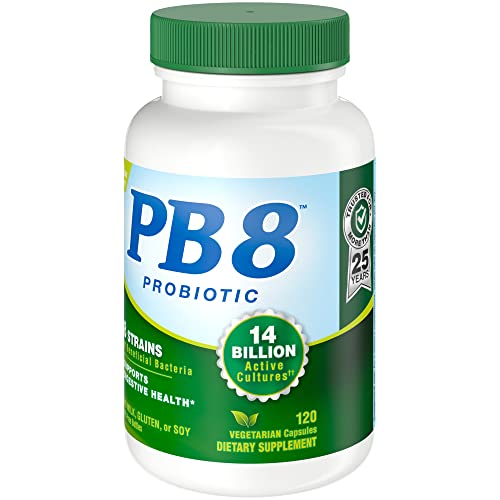 Nutrition Now PB 8 Probiotic Acidophilus Vegetarian 120 Capsules