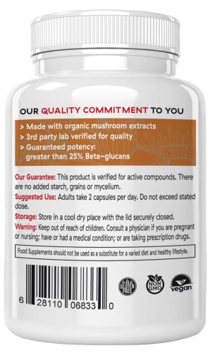 Real Mushrooms Cordyceps Performance Mushroom Extract 300 Caps