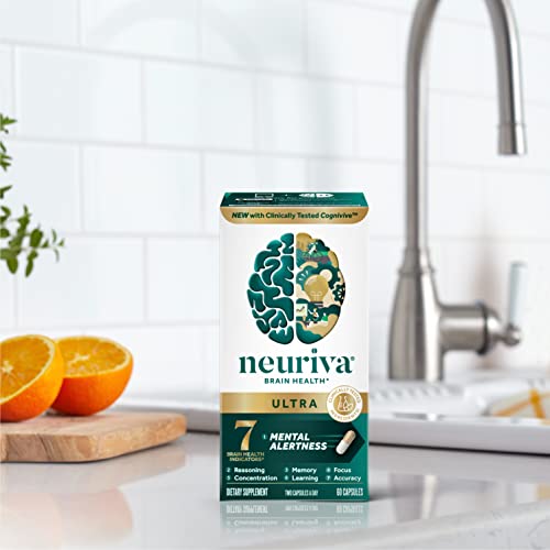 NEURIVA ULTRA Decaffeinated Nootropic Brain Supplement 60ct