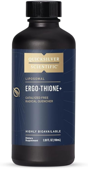 Quicksilver Scientific Ergo-Thione+, 20 Servings 3.38 Fl oz