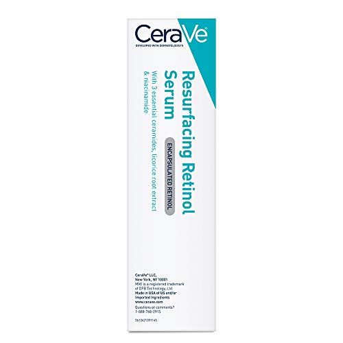 CeraVe 1 Oz Retinol Serum for Post-Acne Marks and Skin Texture