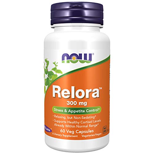 NOW Supplements, Relora 300 mg 60 Veg Capsules
