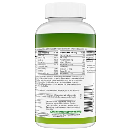 Centrum Adults Multivitamin 200 Tablets