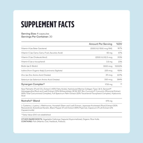 Nutrafol Men's Hair Growth Supplements 3 month supply