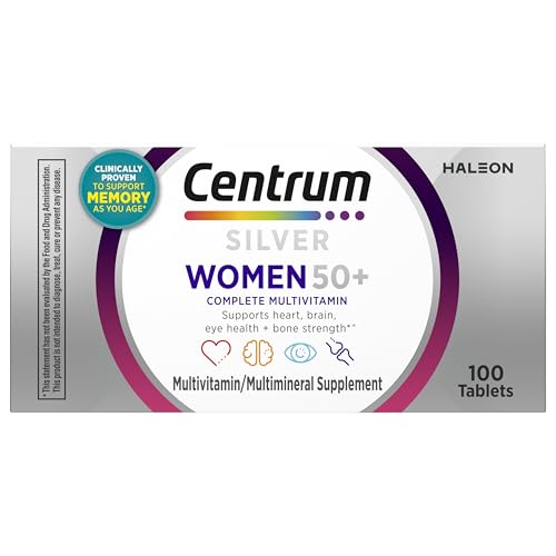 Centrum Silver Multivitamin for Women 50 Plus 100 Tablets