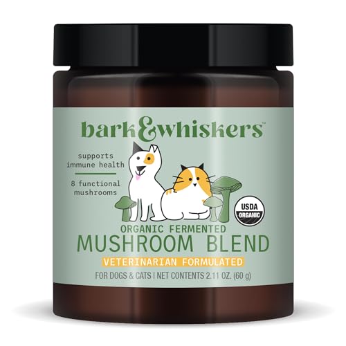 Bark & Whiskers Organic Fermented Mushroom Blend  2.11 oz (60g)