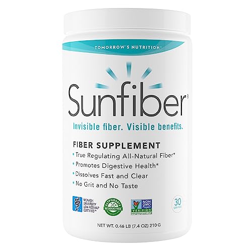 Tomorrow's Nutrition Sunfiber Prebiotic Fiber Supplement 30 Servings