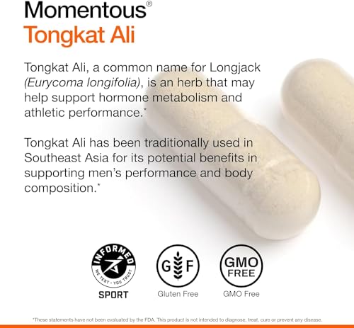 Momentous Tongkat Ali - 60 capsules