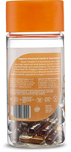 Zahler CandAid Candida Support 60 Timed Release Capsules