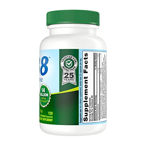 Nutrition Now PB 8 Probiotic Acidophilus Vegetarian 120 Capsules