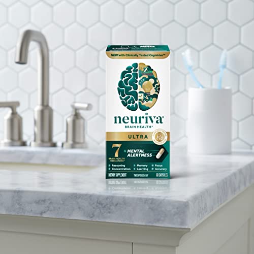 NEURIVA ULTRA Decaffeinated Nootropic Brain Supplement 60ct