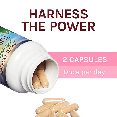 Host Defense Turkey Tail 60 Capsules Unflavored