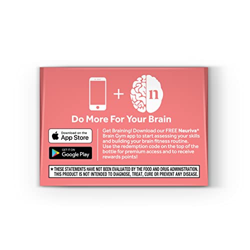 NEURIVA Original Brain Supplement 28ct Capsules