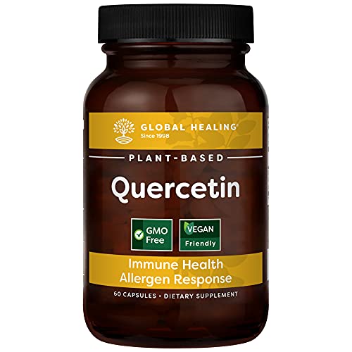 Global Healing Plant-Based Quercetin Supplement  60 Count