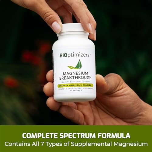 BiOptimizers Magnesium Breakthrough Supplement 4.0 - 60 Capsules