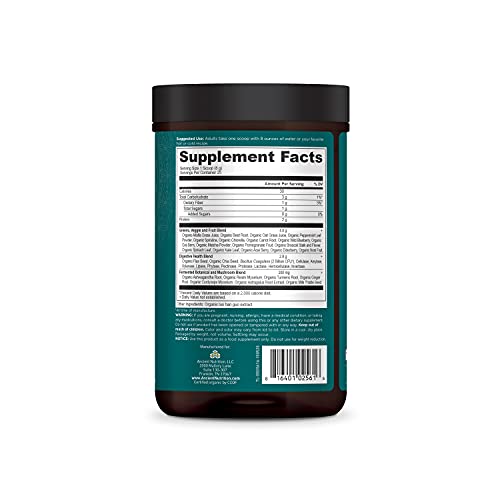 Ancient Nutrition Super Greens Powder 7.05oz 25 Servings