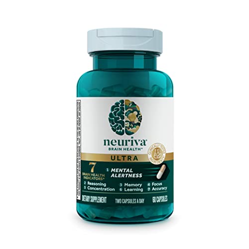 NEURIVA ULTRA Decaffeinated Nootropic Brain Supplement 60ct