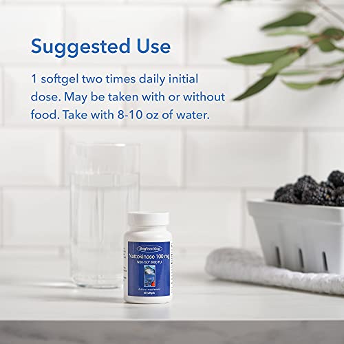 Allergy Research Group Nattokinase NSK-SD 100mg 60 Softgels